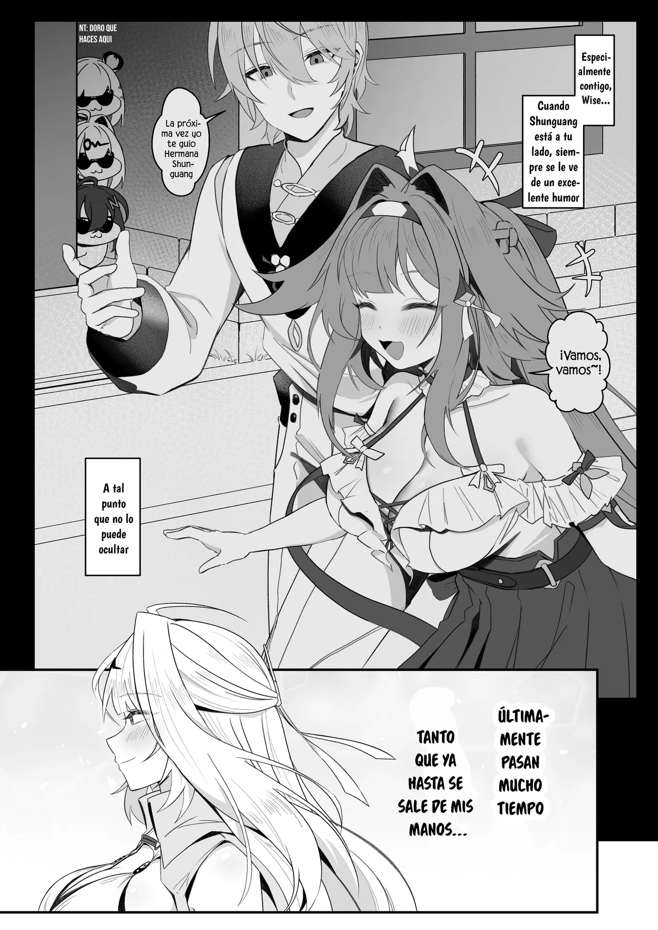 Shishou! Nozoku no Yamete Hayaku Tasuketekudasai! | ¡Maestra! ¡Deje de espiar y ayúdeme! page 4 full