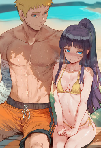 Naruto X Himawari v2 cover