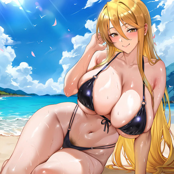 Marikawa Shizuka x BBC - Beach cover