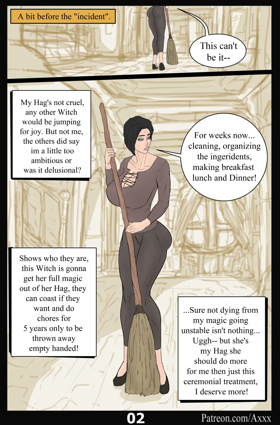 Futa Love: Hag's Witch! page 2 full