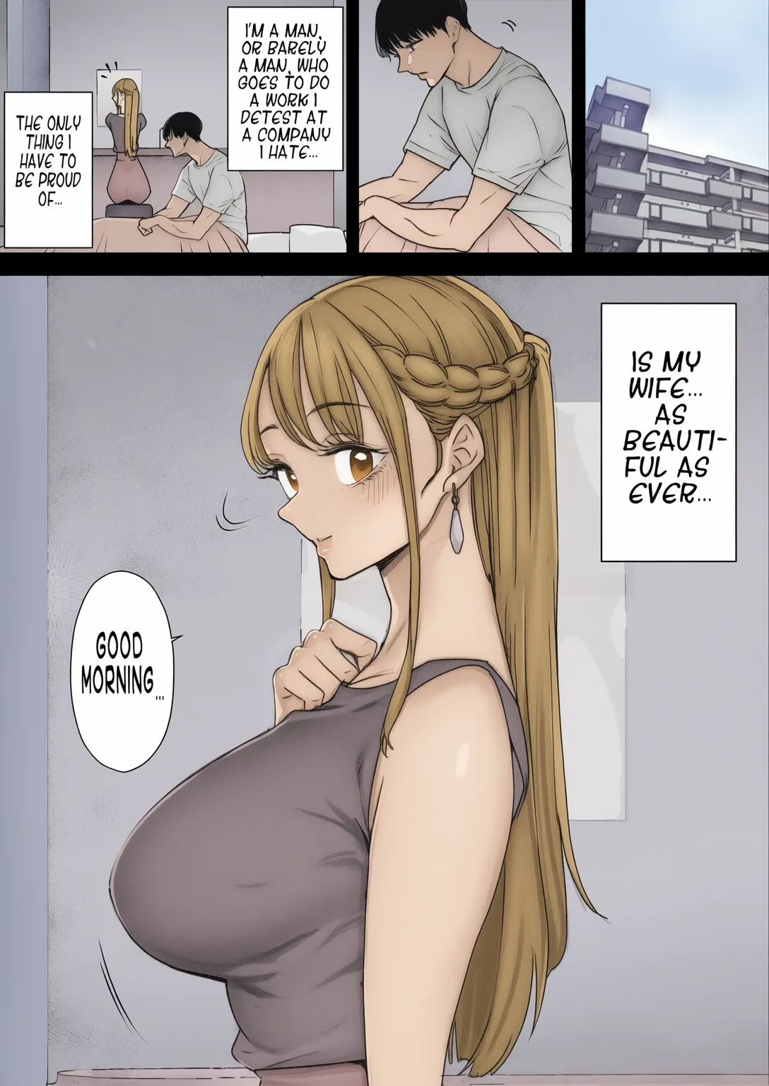 Boku wa Tsuma ga Netorare Nando mo Ikasareru Sugata o Mitsuzuketa. 2 | I Kept Watching While A Man Made My Wife Cum Over And Over 2 page 4 full