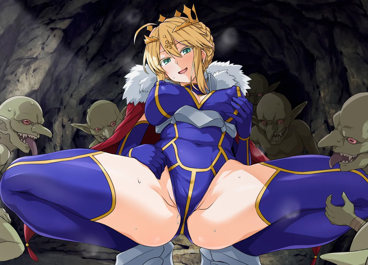 Goblin-tachi no Mesu ni Naru made Lancer Artoria Hen page 2 full