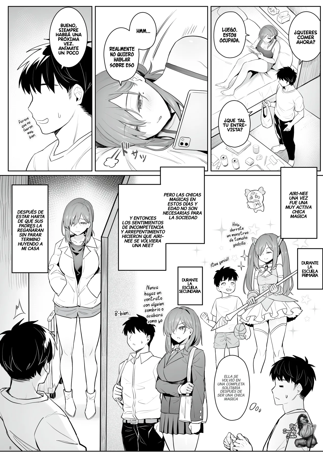 Moto Mahou Shoujo no Hikikomori Seikatsu｜La Vida NEET De Una Antigua Chica Mágica page 7 full