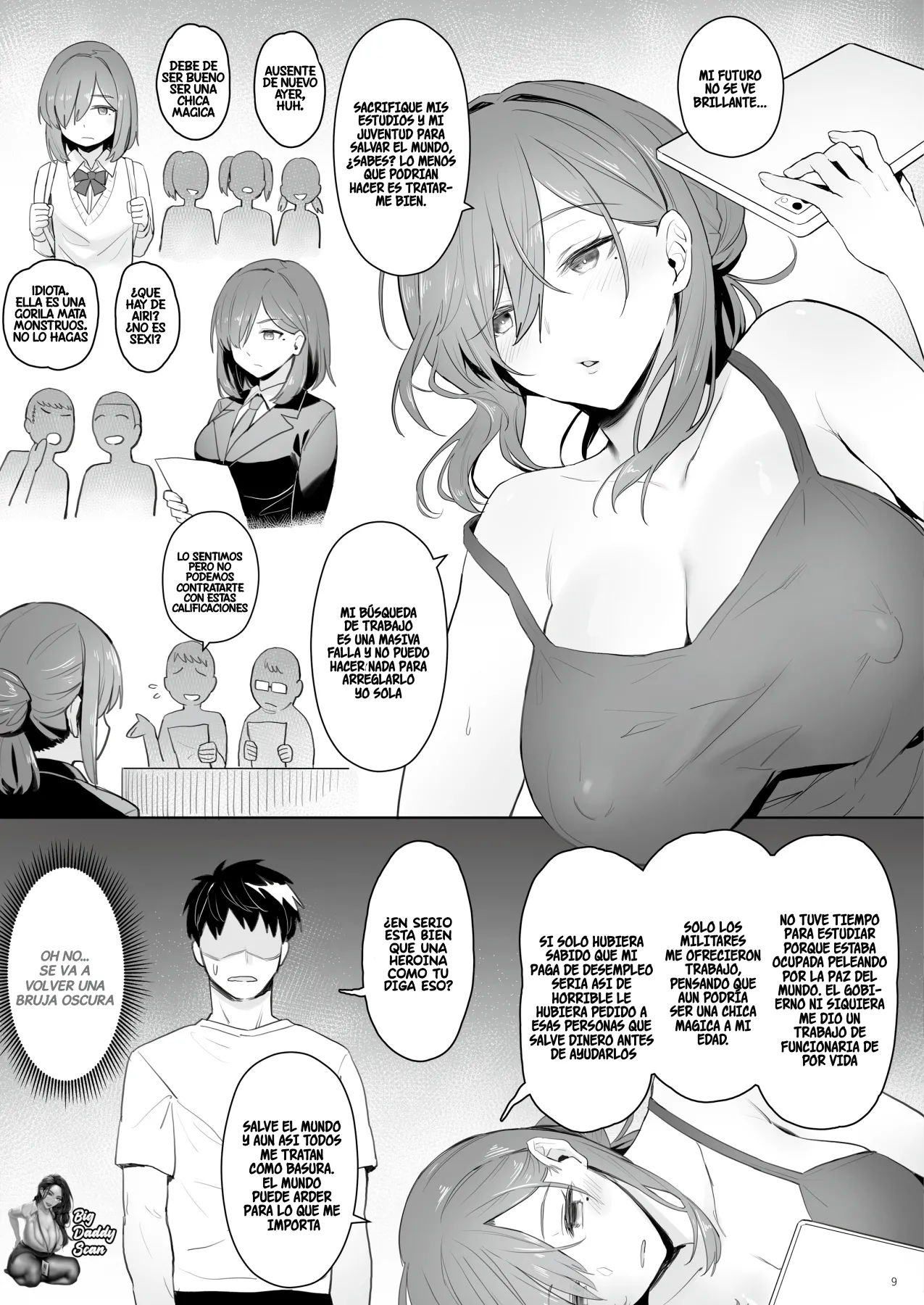 Moto Mahou Shoujo no Hikikomori Seikatsu｜La Vida NEET De Una Antigua Chica Mágica page 8 full