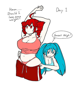 Vocaloid weight gain incident cover