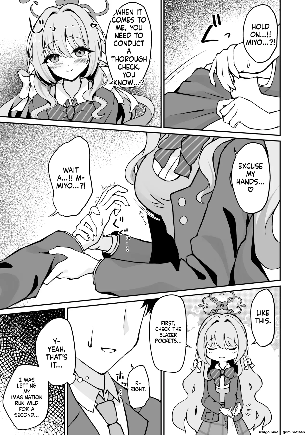 Miyo-chan no Himitsu no Kenmon Lesson !? page 4 full