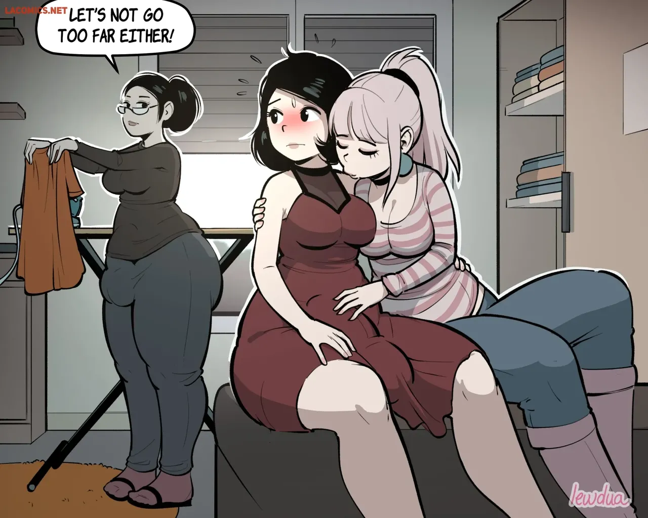 Lewdua – Two birds kissing, losing track of time – pt2 page 6 full