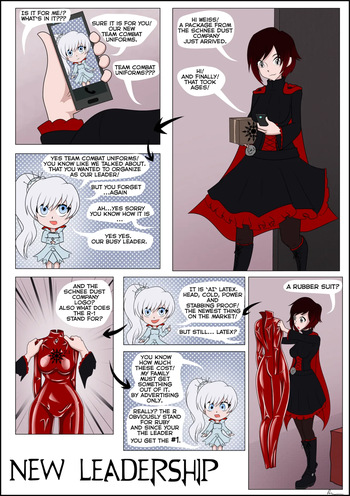 RWBY Fancomic New Leadership Part 1 and 2 cover