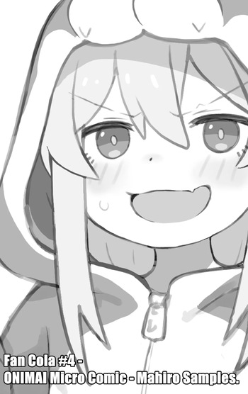 Fan Cola #4 - ONIMAI! Micro Comic: Mahiro Samples cover