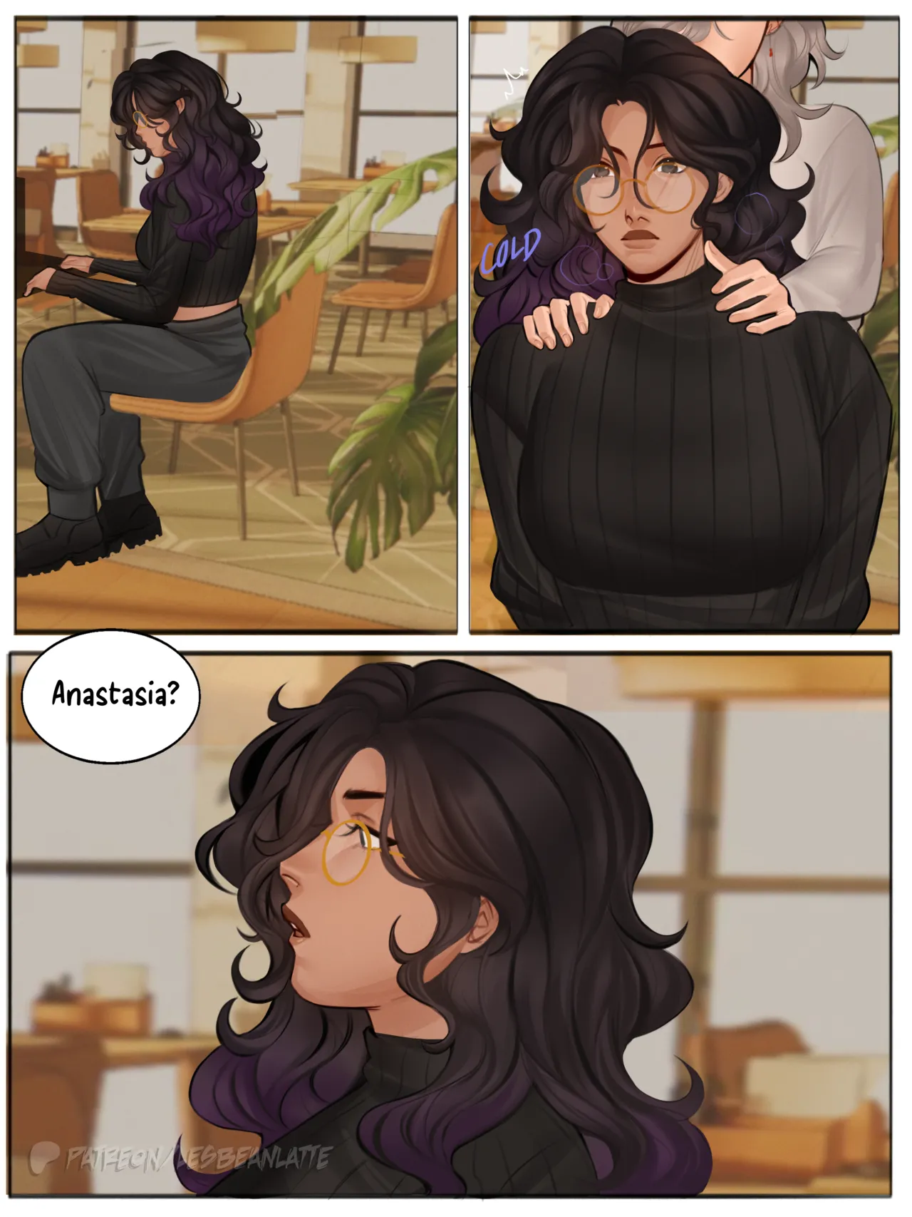Kori x Anastasia - Ghost OC page 4 full