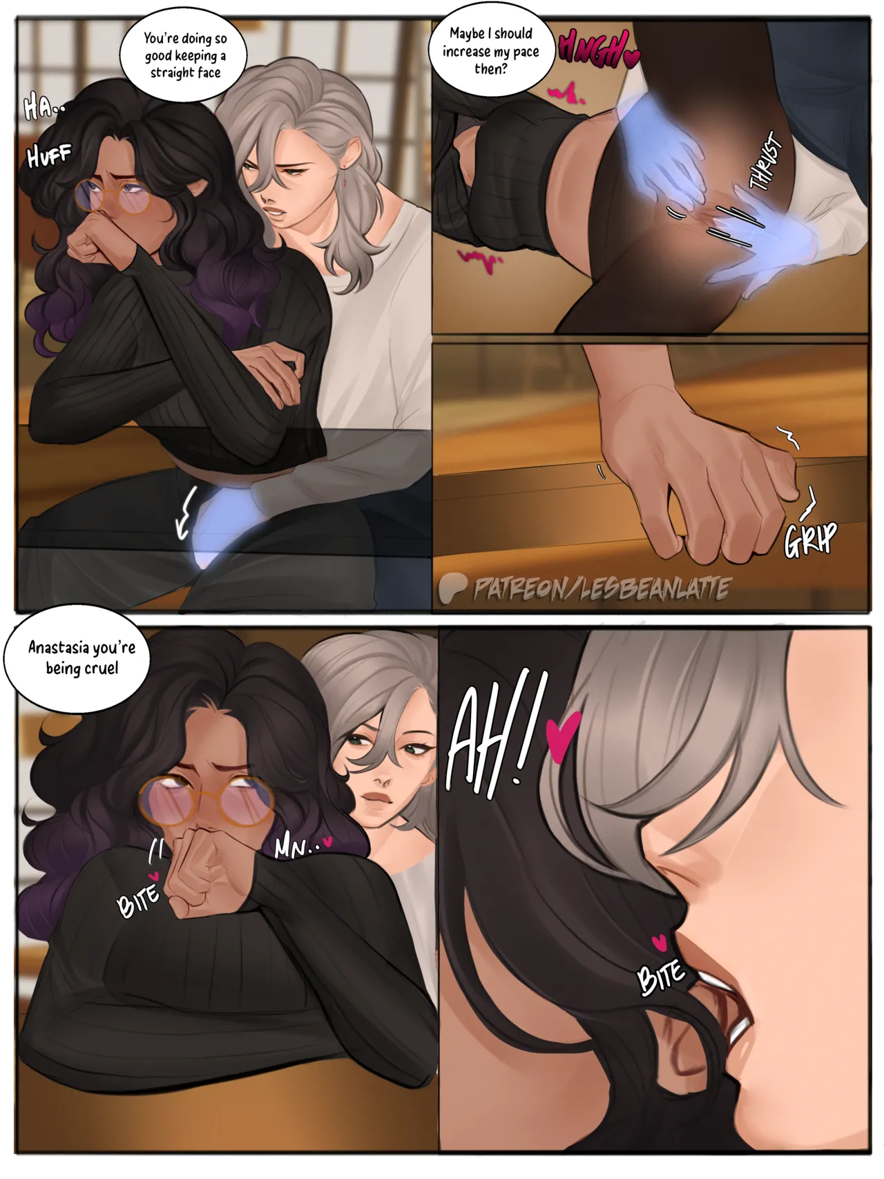 Kori x Anastasia - Ghost OC page 6 full