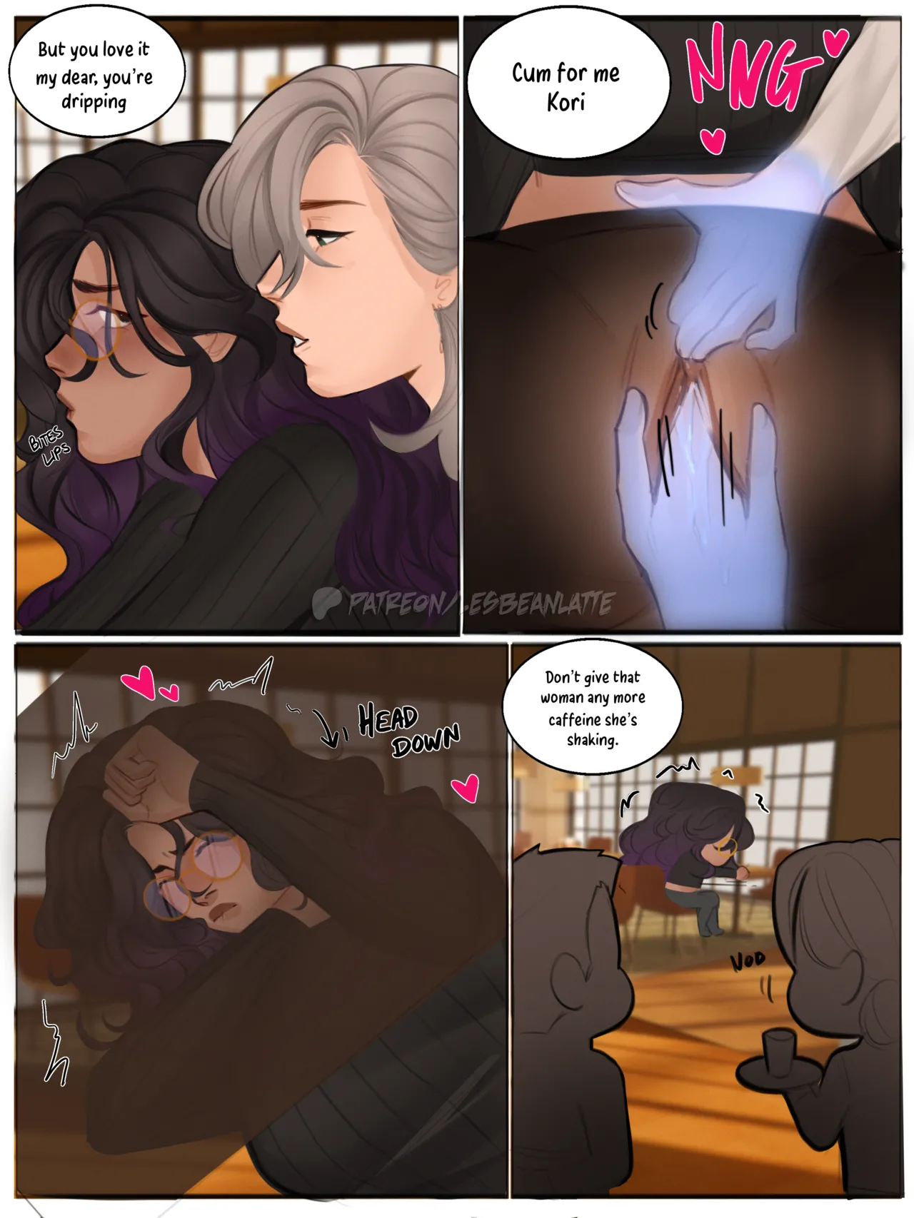 Kori x Anastasia - Ghost OC page 7 full