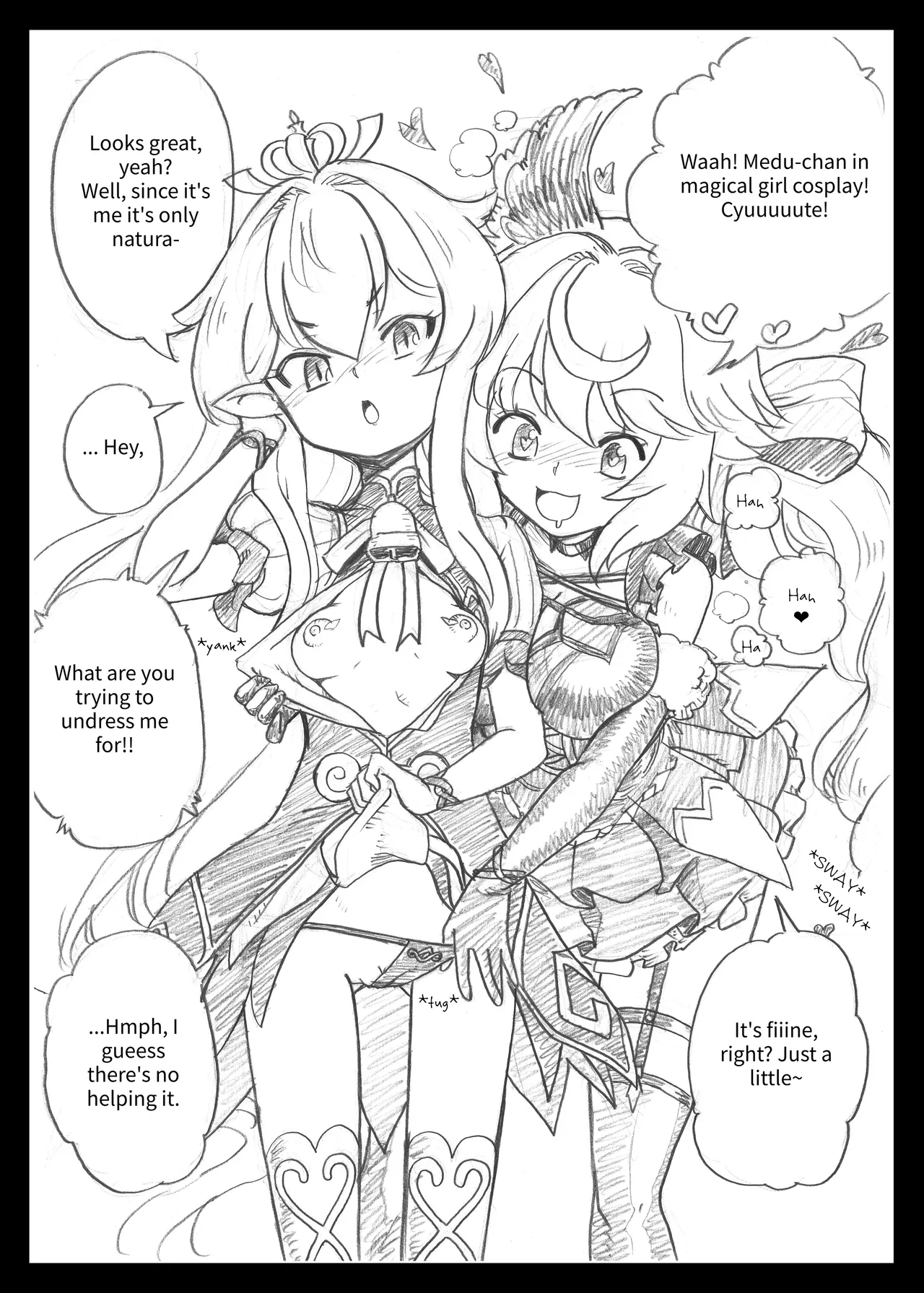 Magical Girls Lovely and Sweet page 3 full