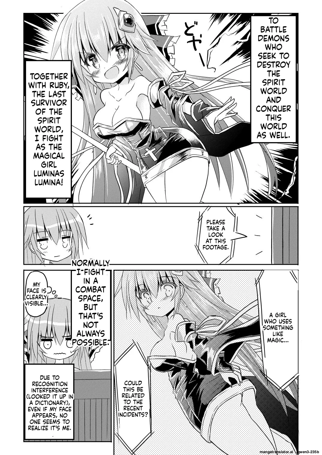 Mahou Shoujo Luminous・Lumina 2 page 3 full