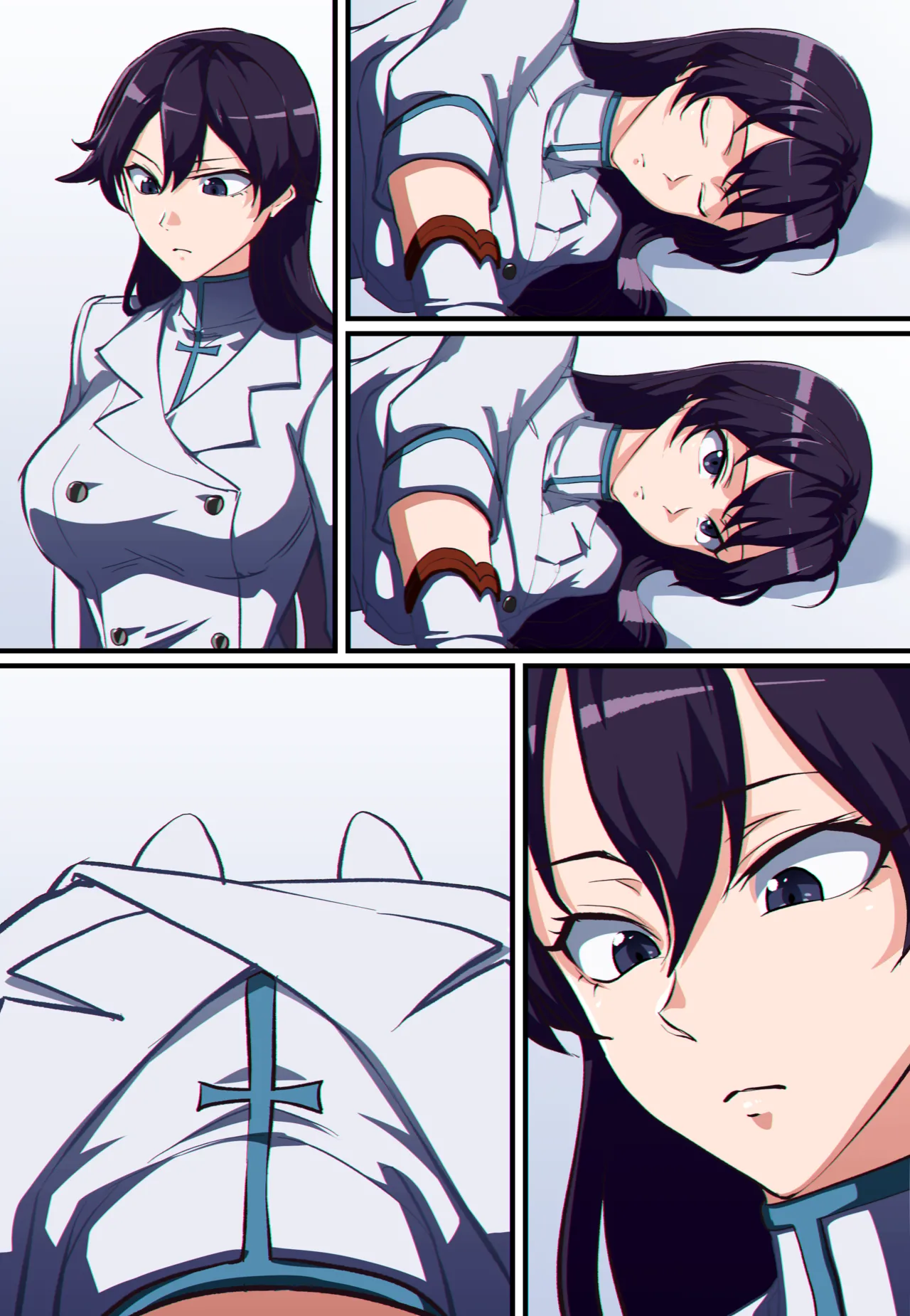BLEACH Bambietta ＆ Inoue Orihime Possession | 全彩无声漫画 境·界 憑依 邦比爱塔 ＆ 井上织姬 page 6 full