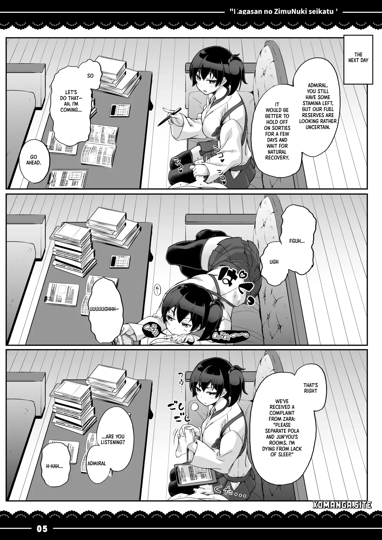 Kaga-san no Jimunuki Seikatsu page 6 full