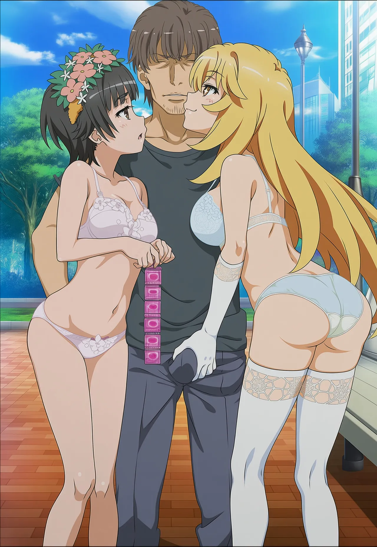 Misaki + Uiharu  - 420k ryujin page 4 full