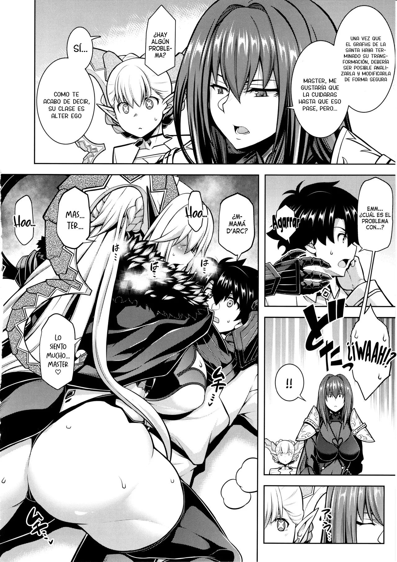 La faux -Ryuurin Seibo- |  La Faux -La Santa Madre de las Escamas de Dragón- page 7 full