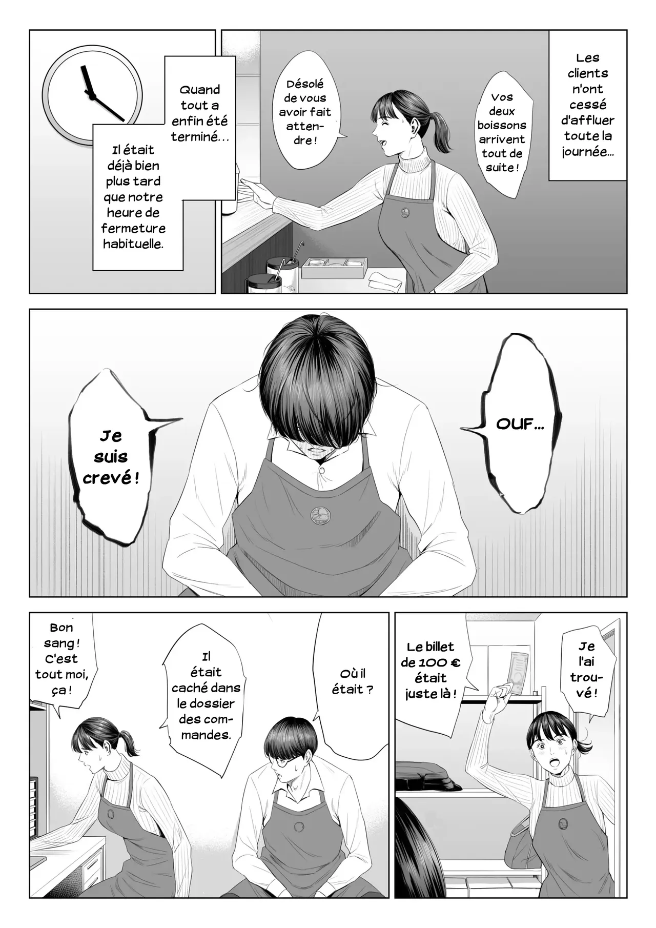 La patronne a une grosse poitrine et elle est un peu masochiste, non 01 page 10 full