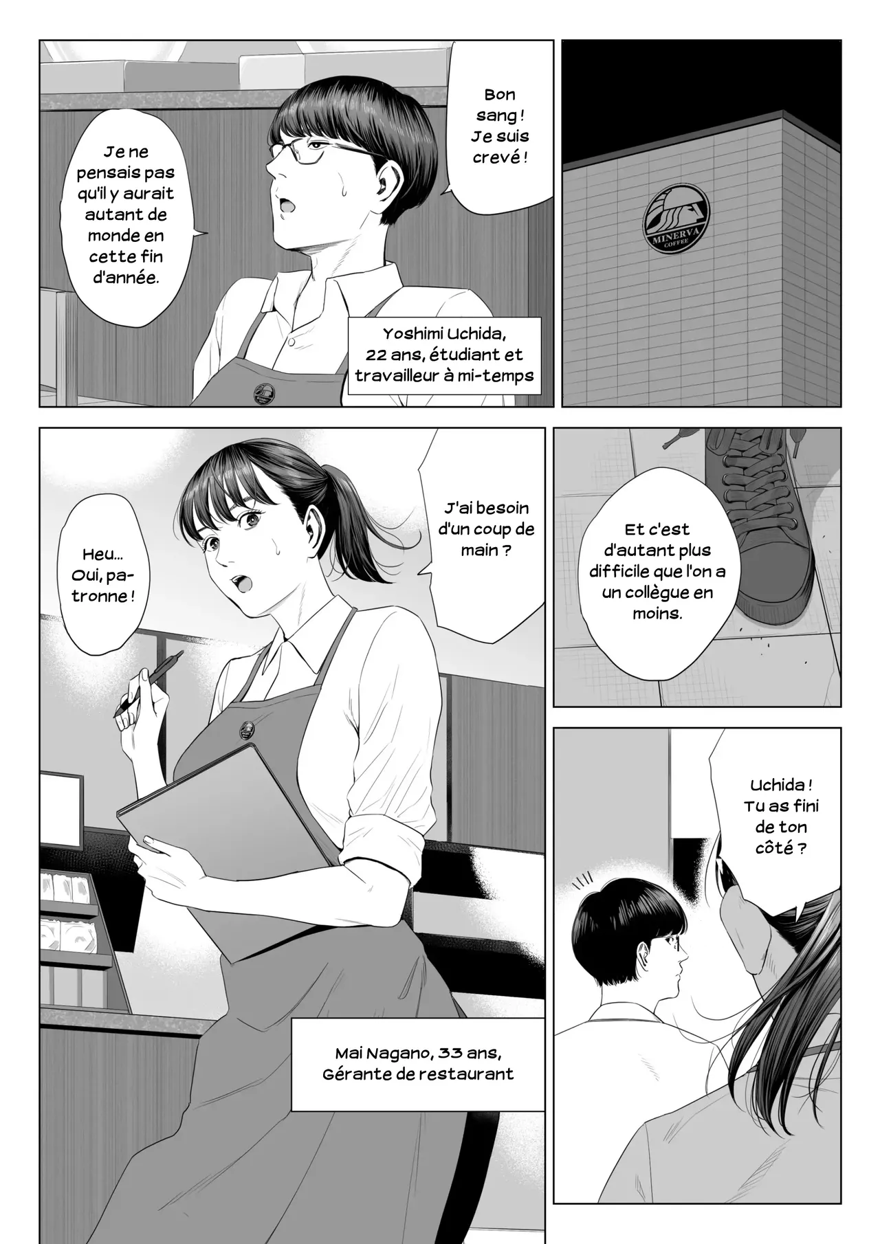 La patronne a une grosse poitrine et elle est un peu masochiste, non 01 page 3 full