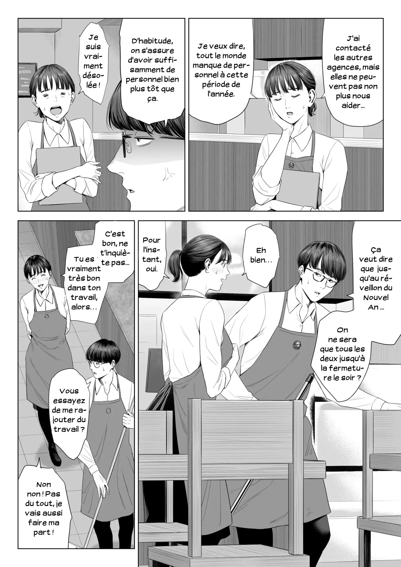 La patronne a une grosse poitrine et elle est un peu masochiste, non 01 page 5 full