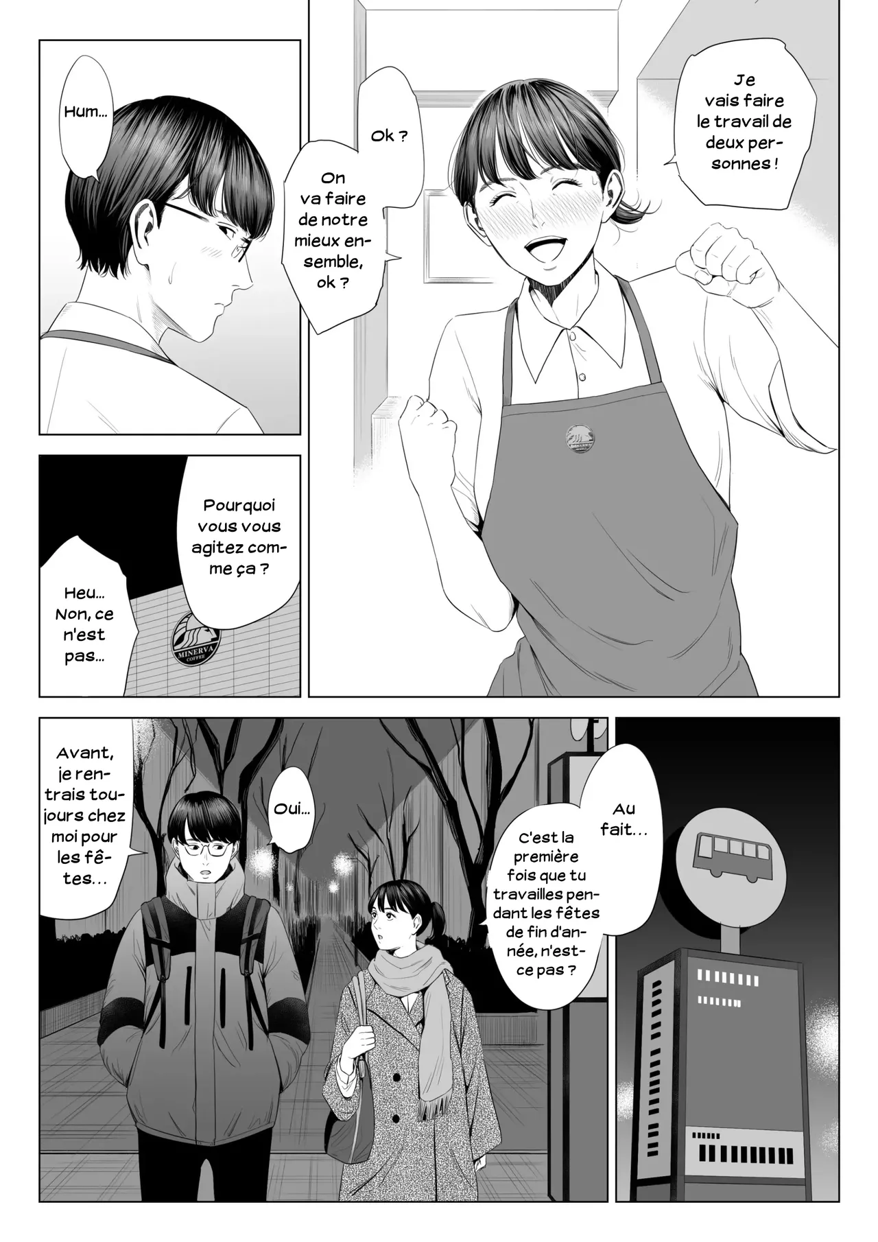 La patronne a une grosse poitrine et elle est un peu masochiste, non 01 page 6 full