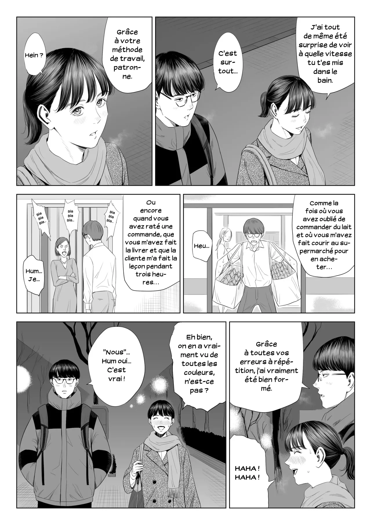 La patronne a une grosse poitrine et elle est un peu masochiste, non 01 page 8 full