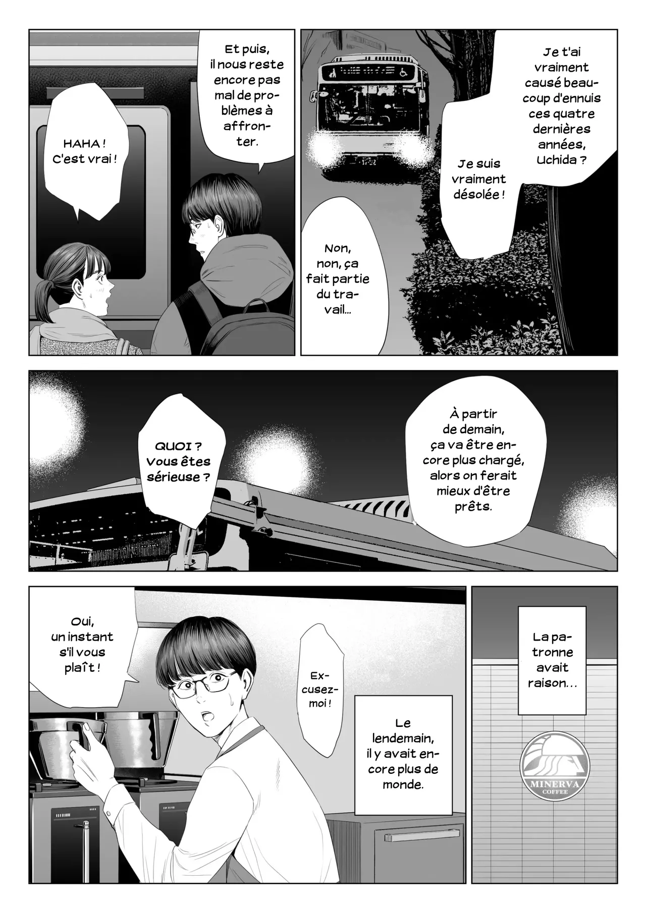 La patronne a une grosse poitrine et elle est un peu masochiste, non 01 page 9 full