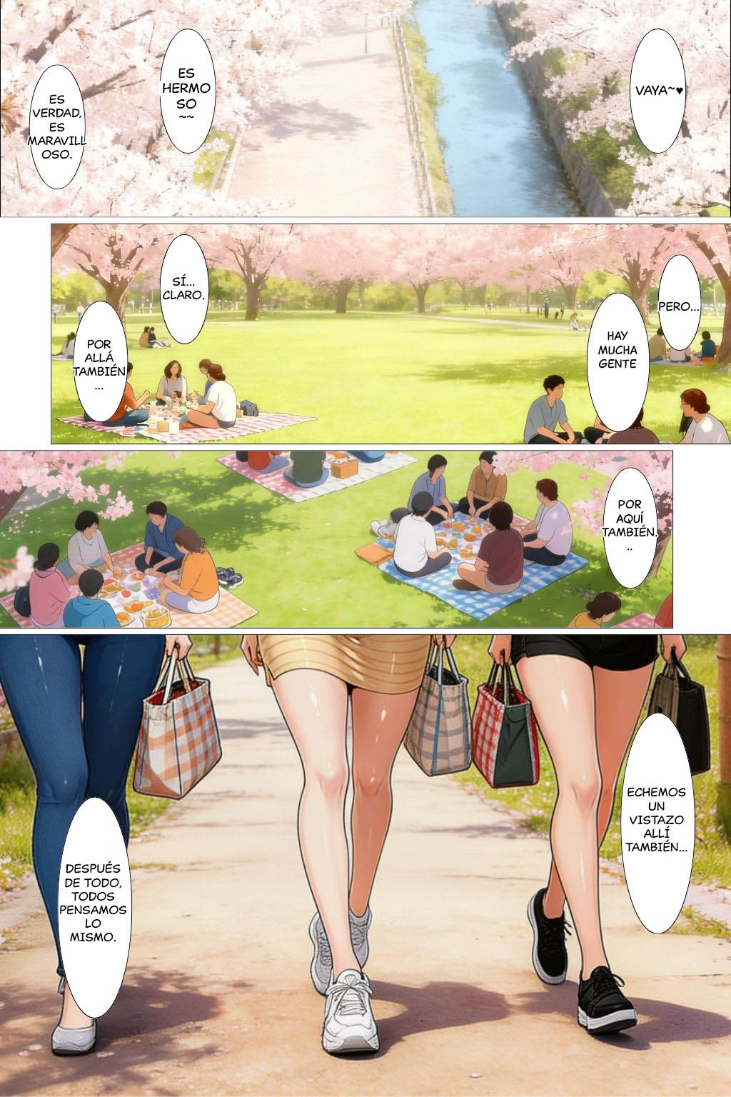 Tachibana-ke ga ohanami de yari〇n shudan ni yagai de kuwareru hanashi page 6 full