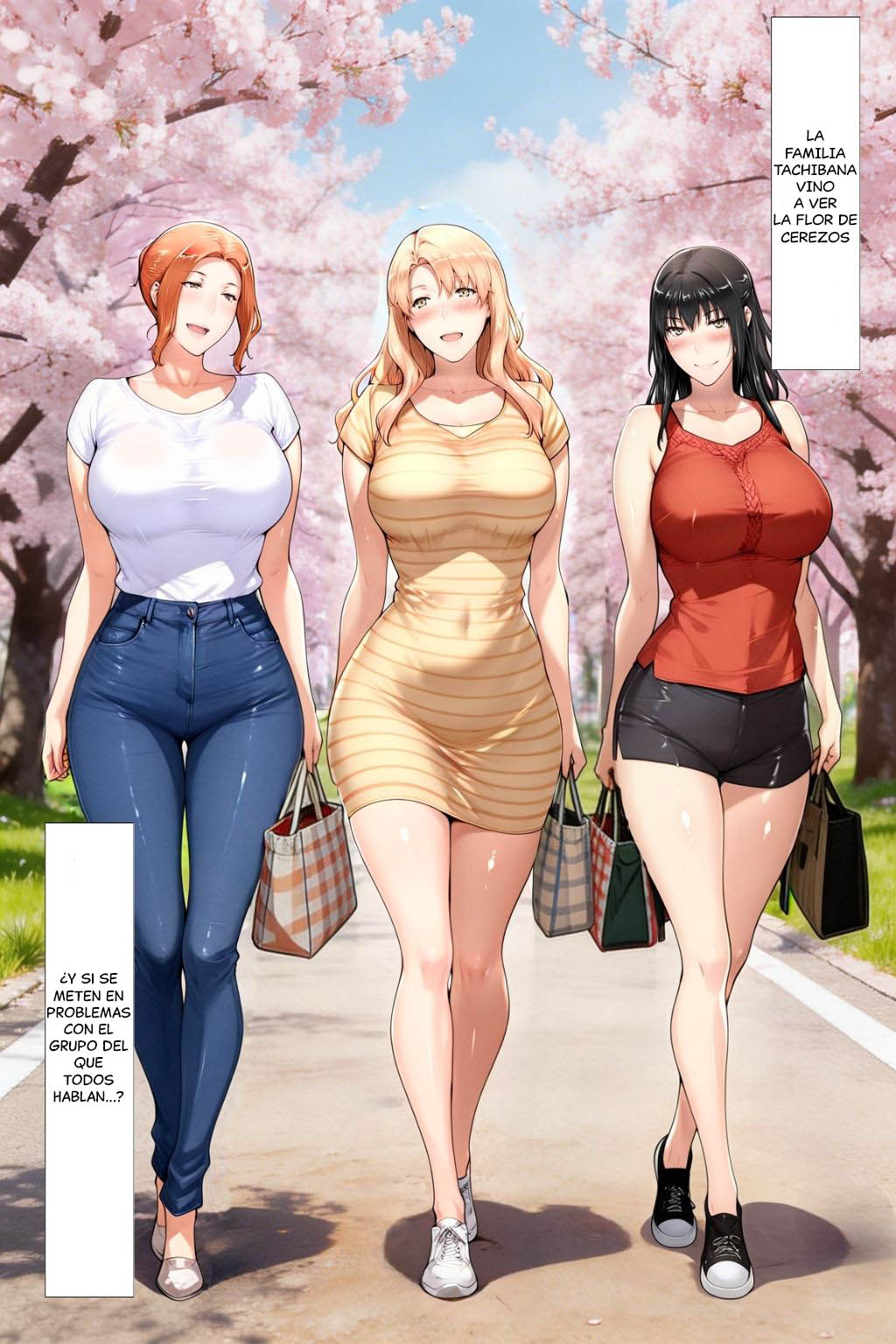 Tachibana-ke ga ohanami de yari〇n shudan ni yagai de kuwareru hanashi page 7 full