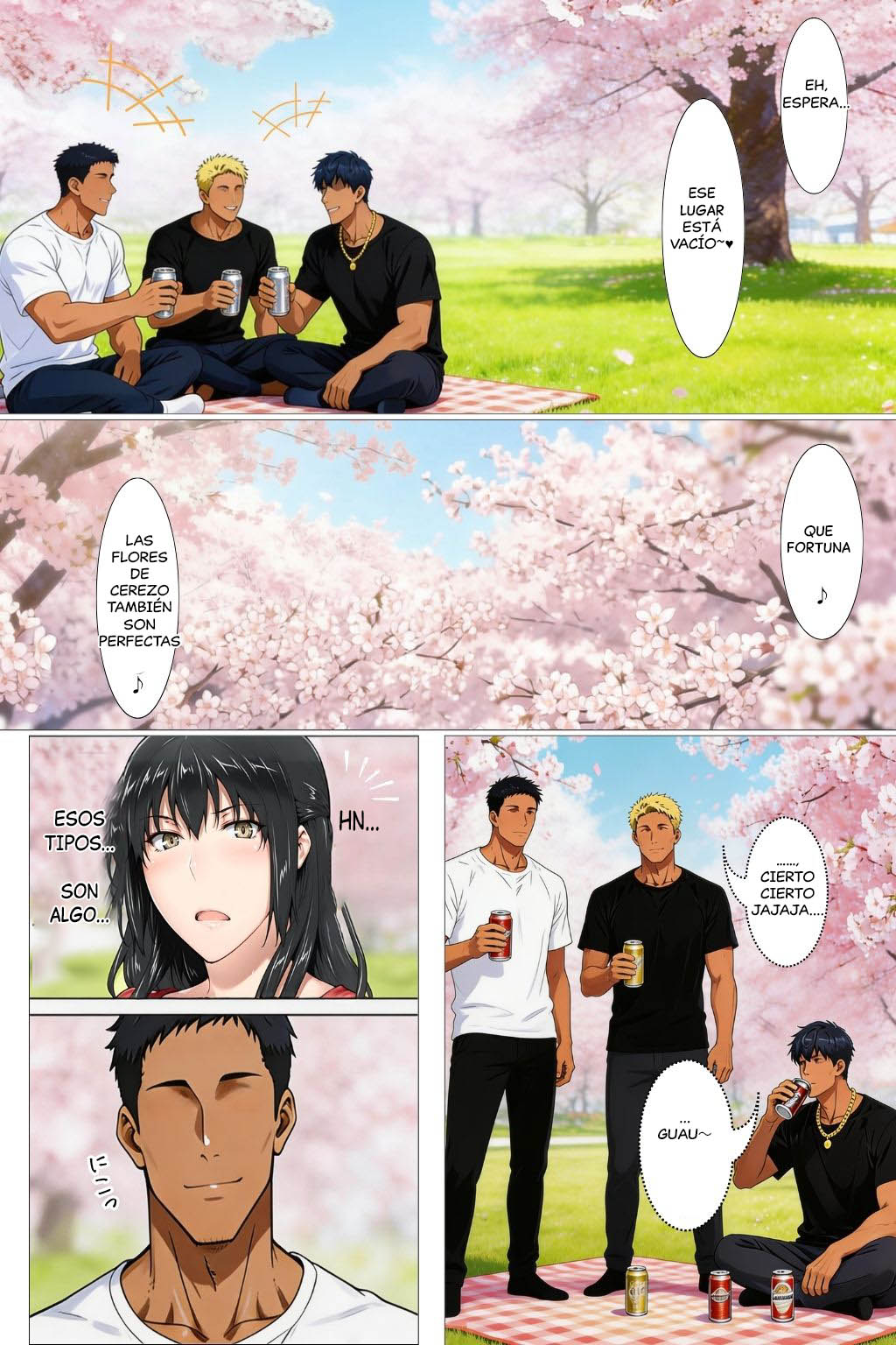 Tachibana-ke ga ohanami de yari〇n shudan ni yagai de kuwareru hanashi page 9 full