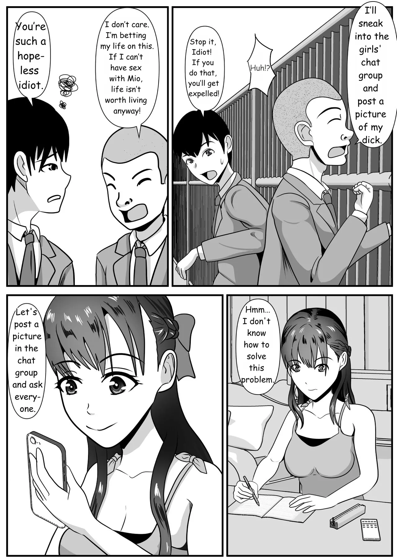 Suki na Joshi ga Hentai Yuujin ni Kuwareta page 5 full