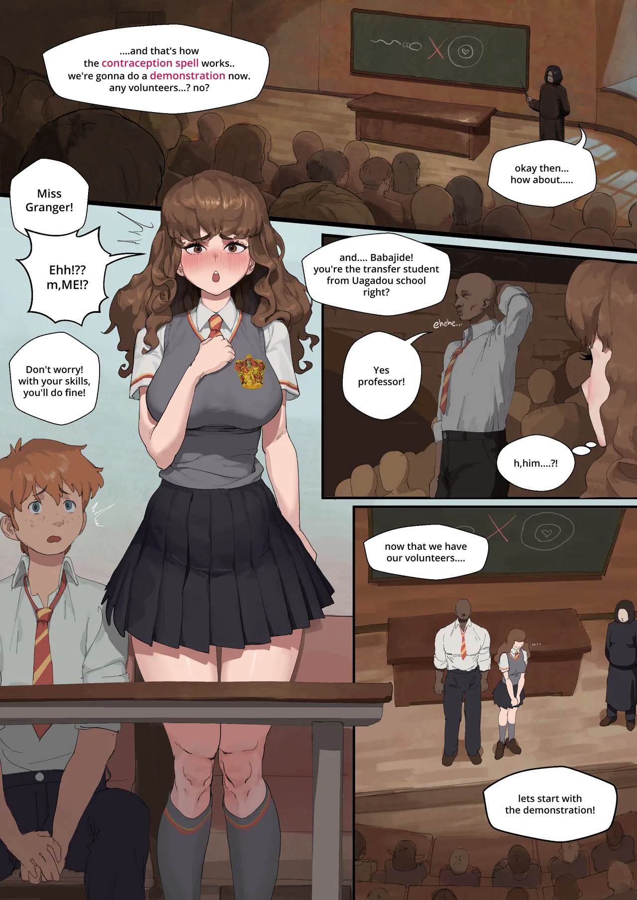 Hermione: Contraception spell failed page 1 full