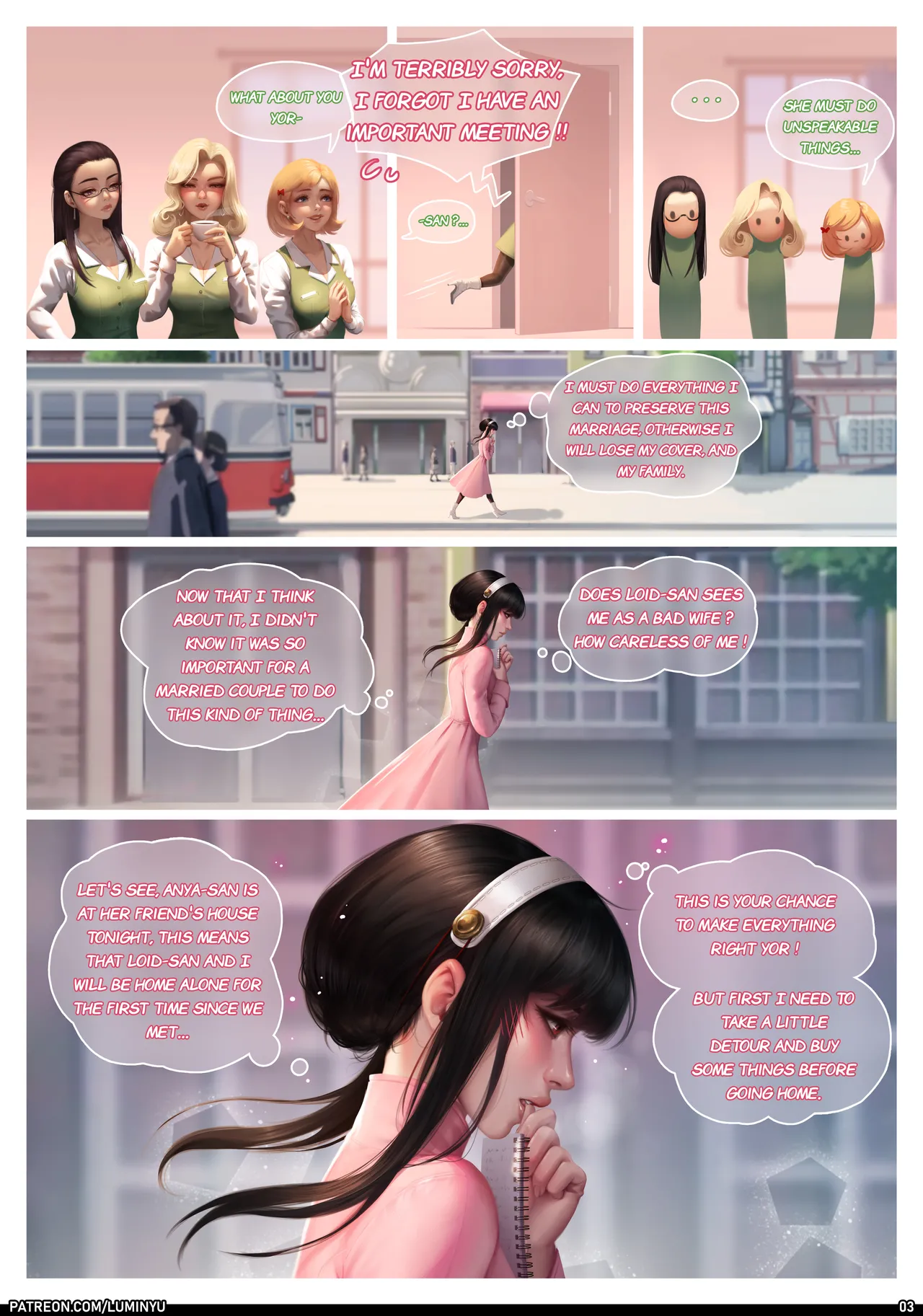 Spy x Family comic page 3 full