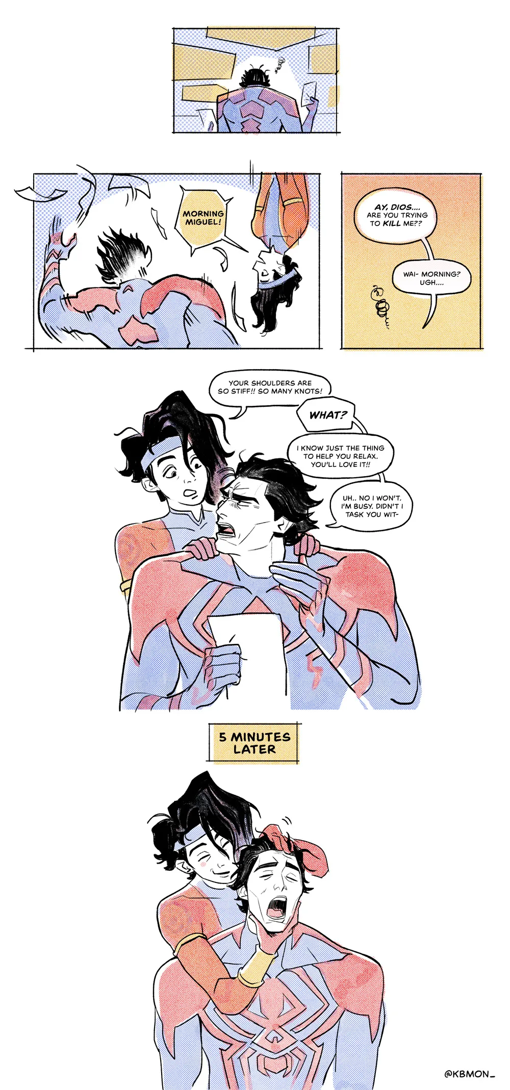 Miguel x Pavitr page 1 full