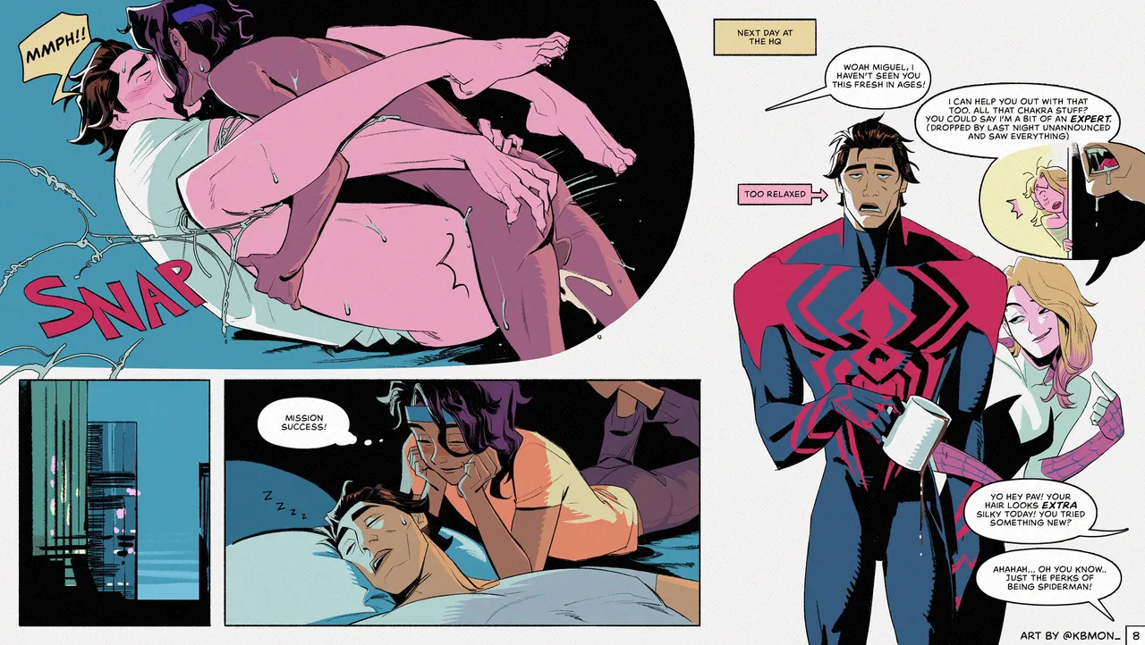 Miguel x Pavitr page 9 full