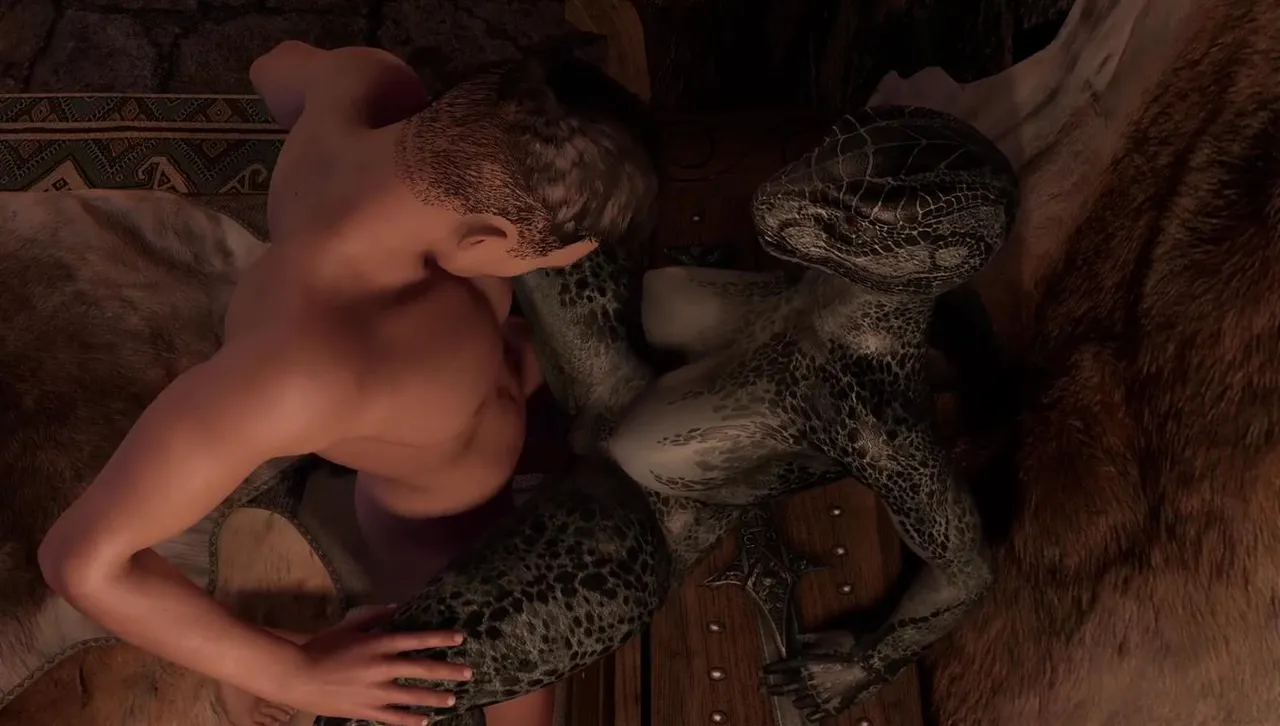 The Lusty Argonian Maid Skyrim leg spread page 7 full