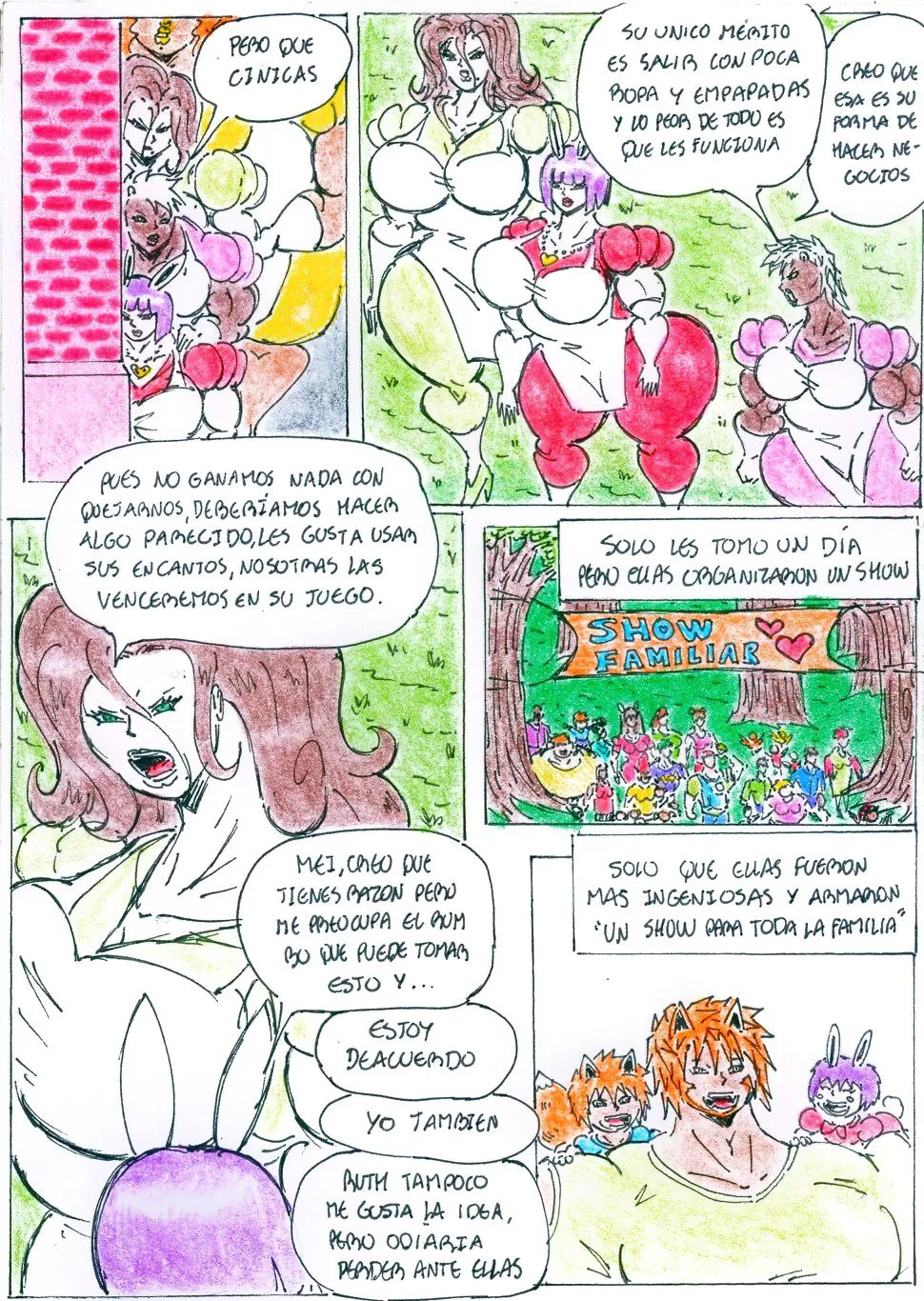 Ruth y Ashley cómic 3 "COMPETENCIA DE MAMIS" page 10 full