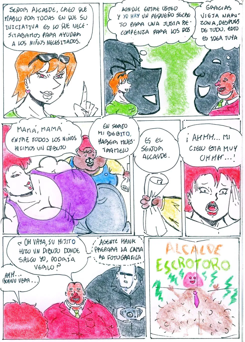 Ruth y Ashley cómic 3 "COMPETENCIA DE MAMIS" page 3 full