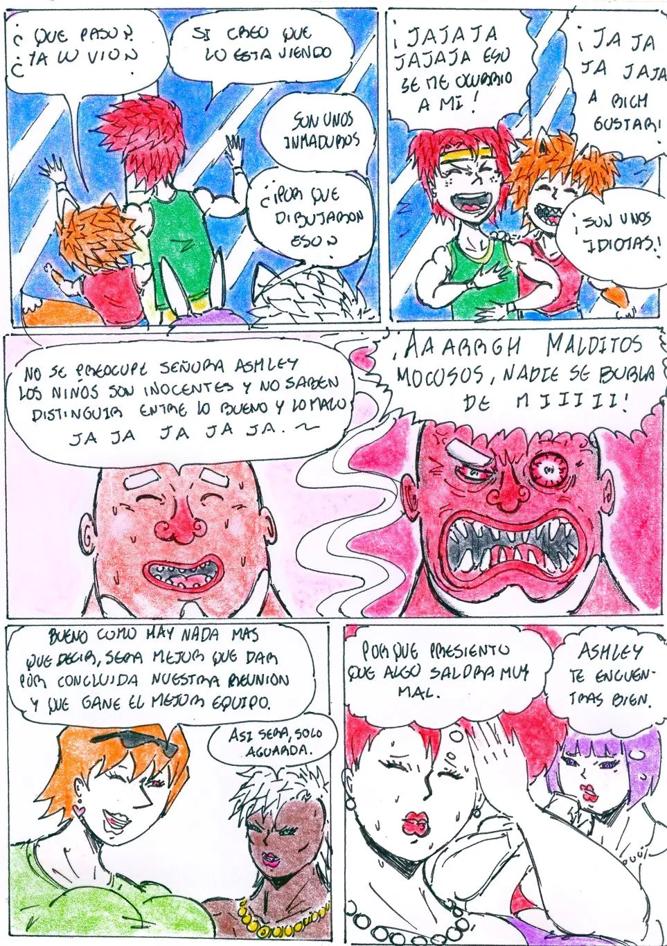 Ruth y Ashley cómic 3 "COMPETENCIA DE MAMIS" page 4 full