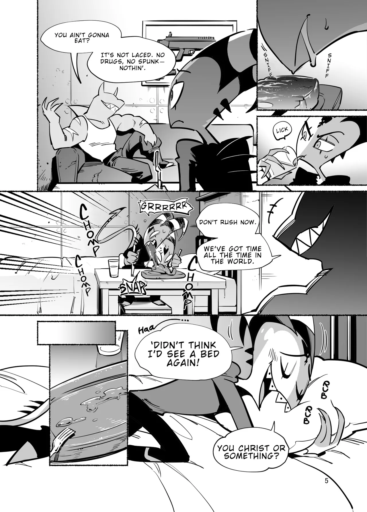 Falling In Bad Romance page 5 full