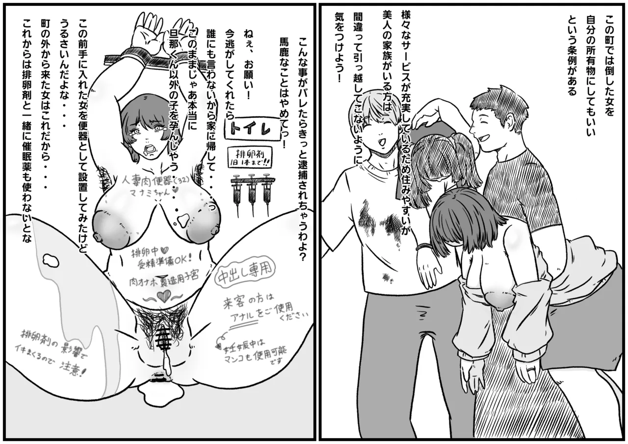 倒した女を所有物にできる町〜母、幼馴染、人妻の無様敗北NTR〜 page 4 full