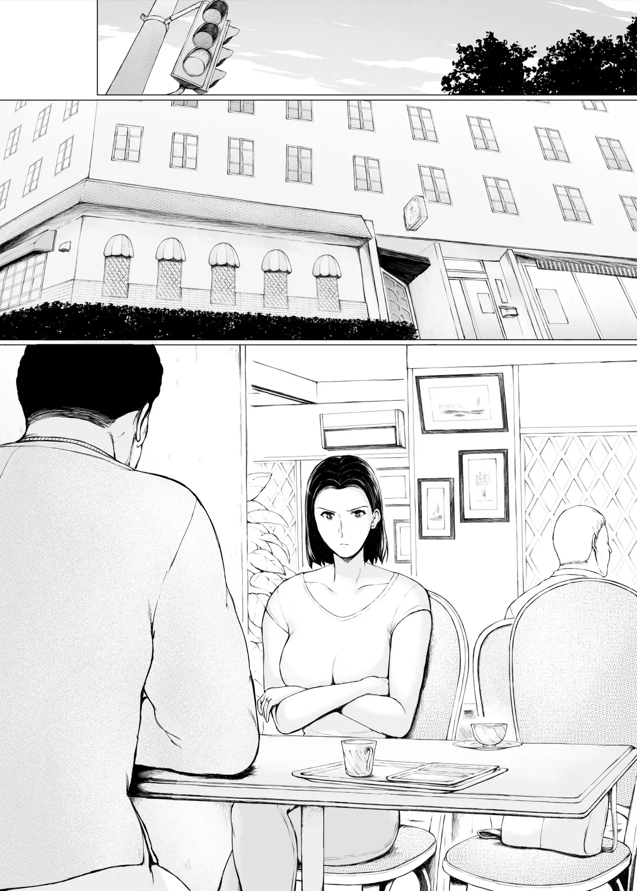 Oku-san Hitoban Damatte Washi ni Dakareena | 사모님 오늘밤 아무말 하지말고 저랑 섹스하시죠 page 5 full