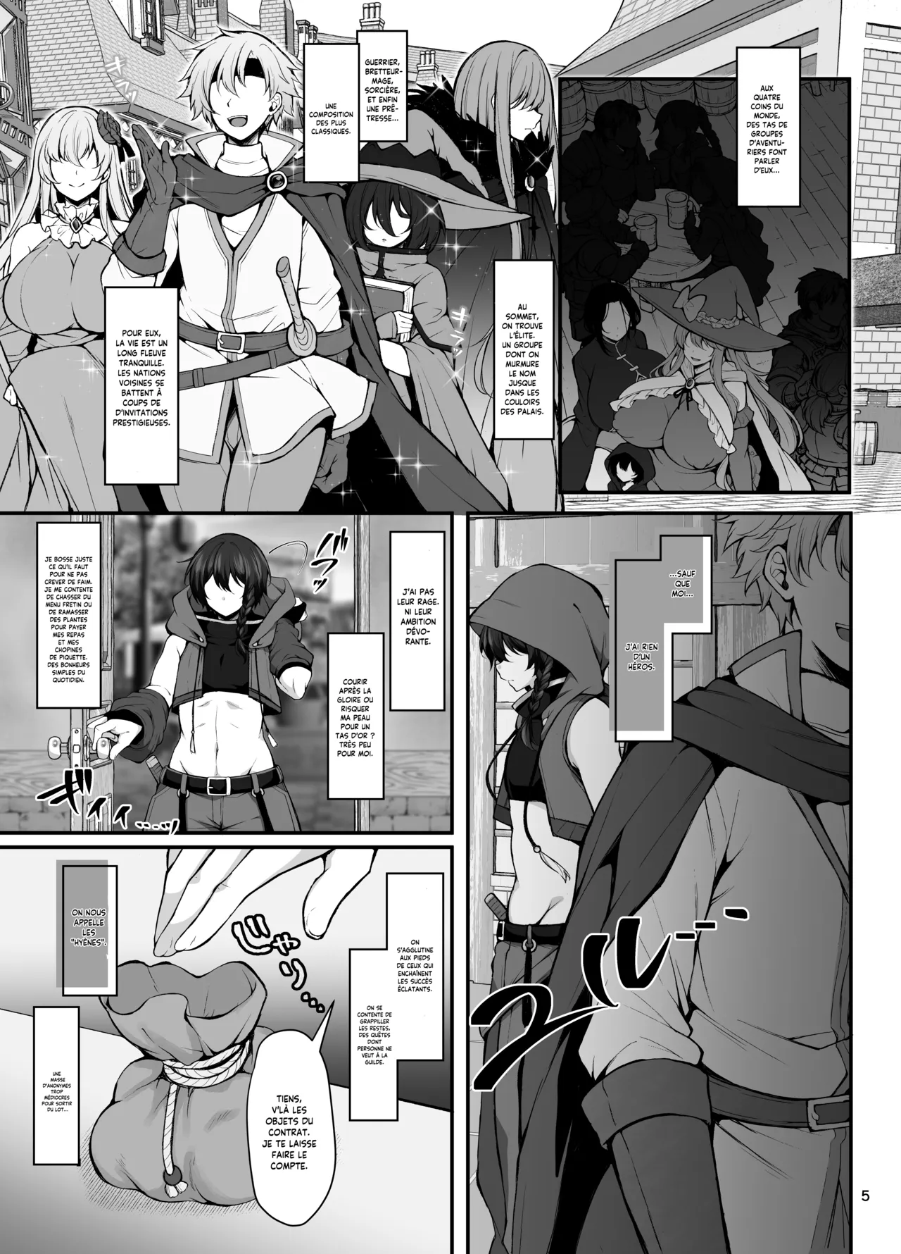 Shukujo no Sato wa Akaruku Yutakade Minasama tottemo Yasashiidesu ~ Shokugyou Bouken-sha no Choumei de Ibunkana Shin Seikatsu ~ page 4 full