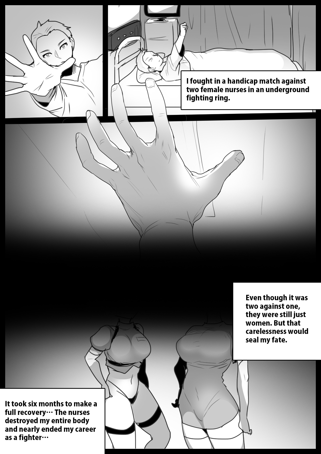 The story of how I was transformed into a masochist by the "devils in white coats" and their "carrot-and-stick" nursing. page 2 full