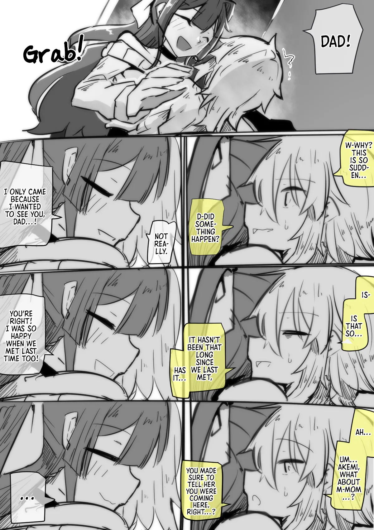 Papa ni Ai ni Kita Musume | A Daughter Who Went to See Her Dad page 2 full