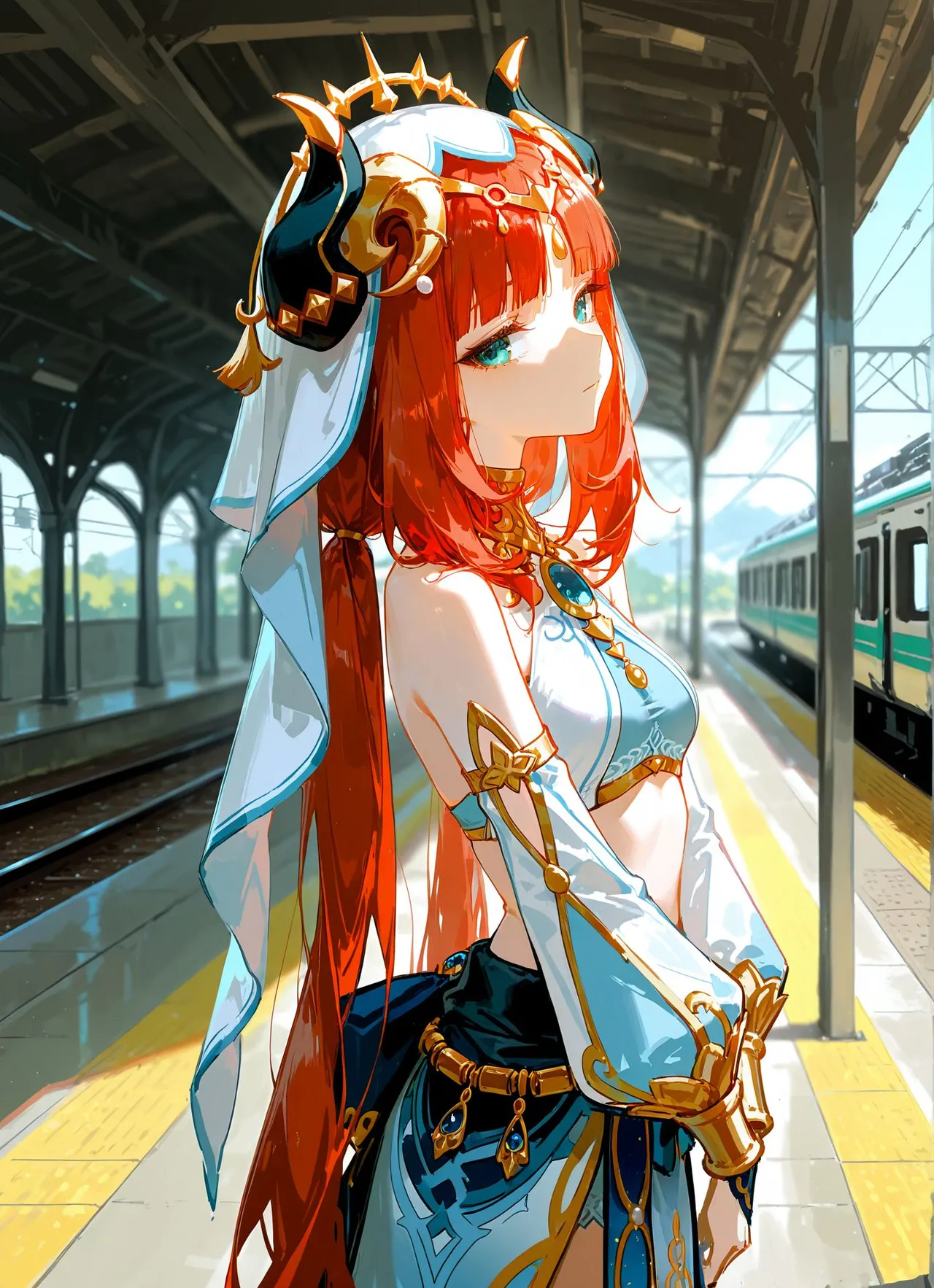 【星柱力】 ニィロウ、電車でセックス page 2 full