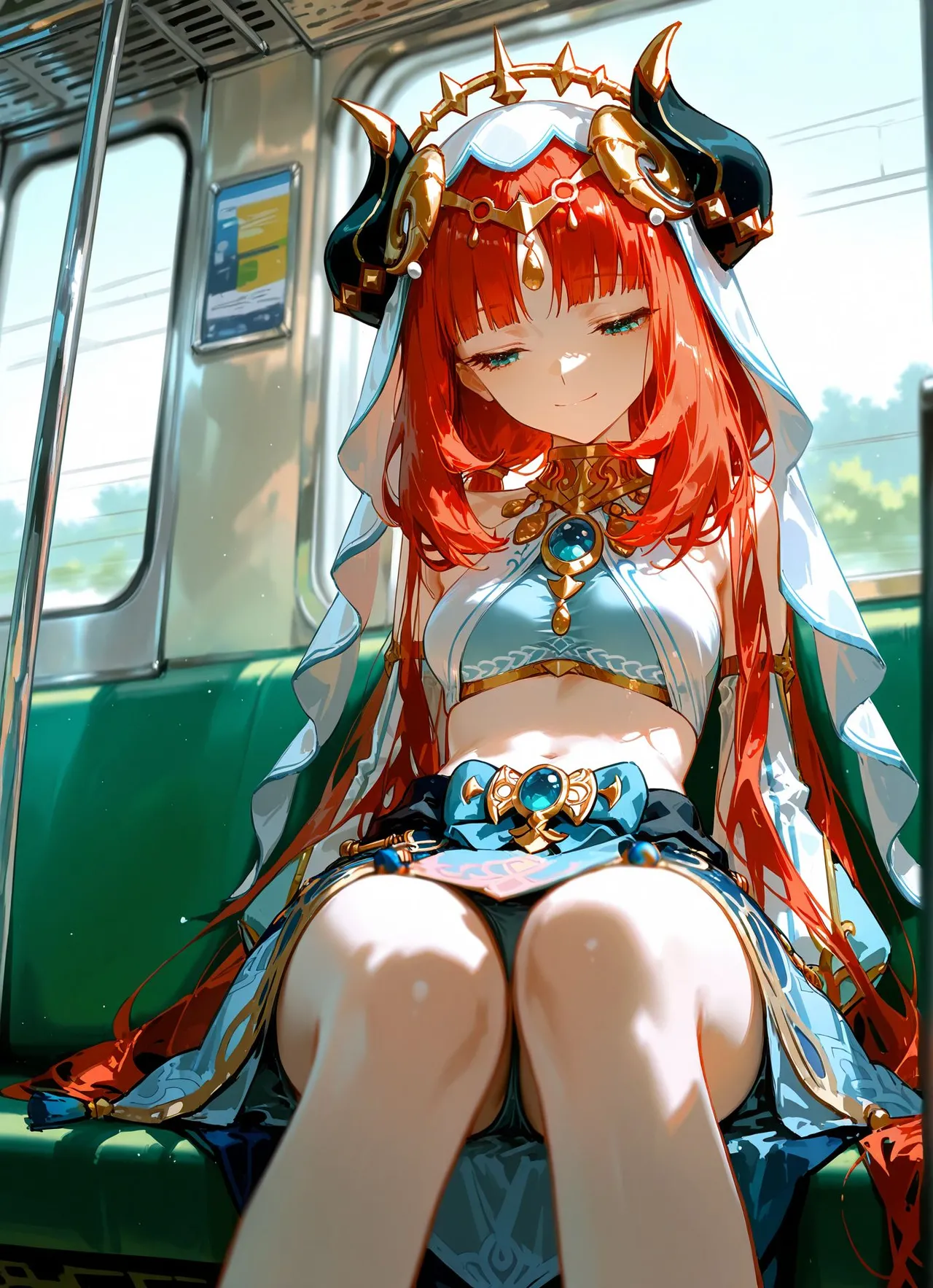 【星柱力】 ニィロウ、電車でセックス page 3 full