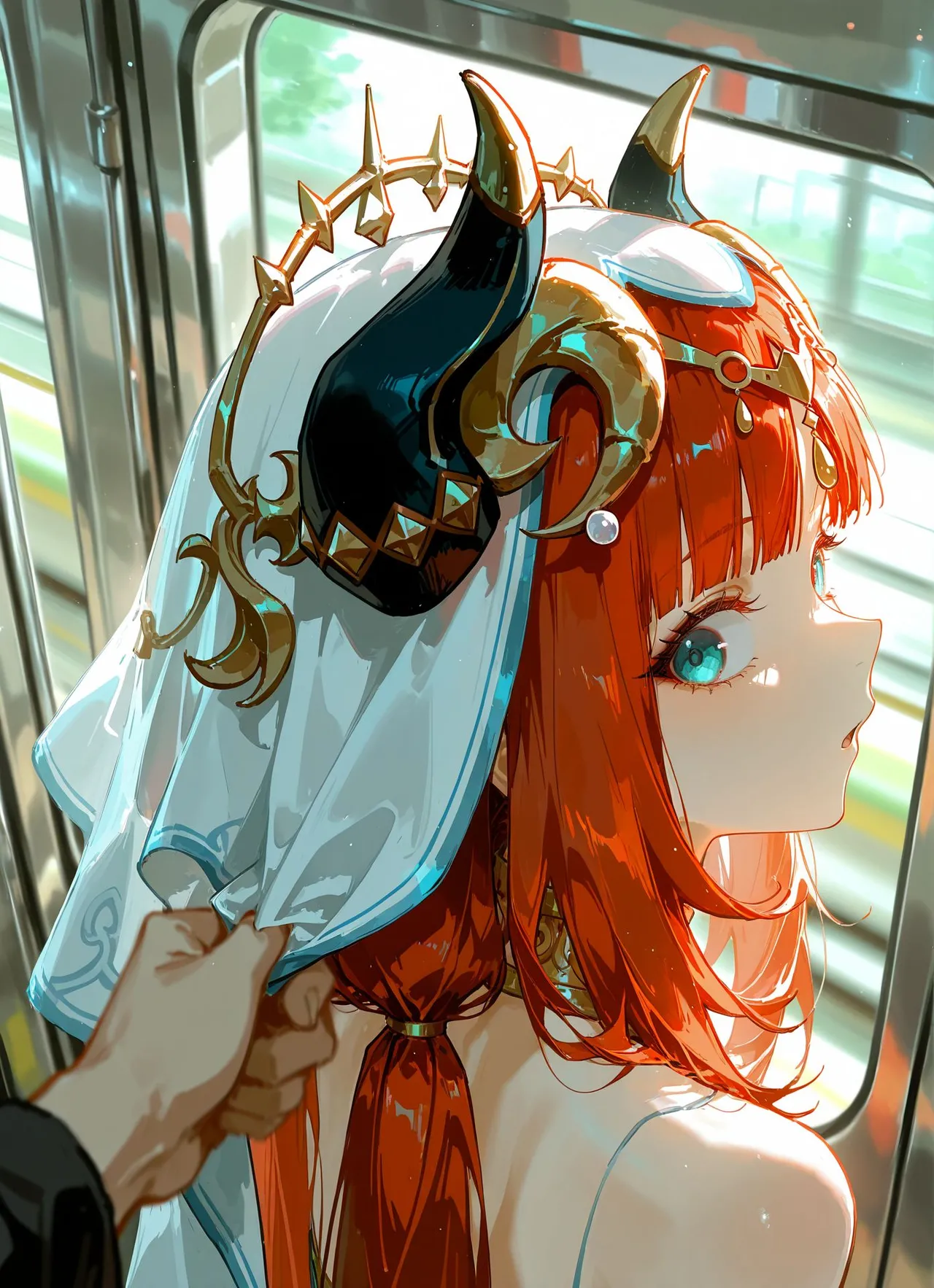 【星柱力】 ニィロウ、電車でセックス page 4 full