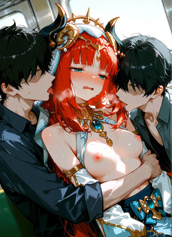 【星柱力】 ニィロウ、電車でセックス